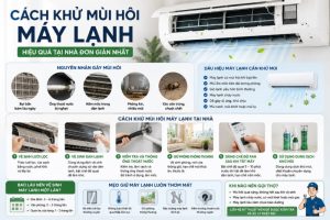 hướng dẫn cách khử mùi máy lạnh