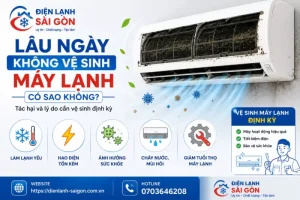 tác hại lâu ngày không vệ sinh máy lạnh